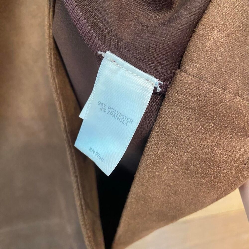 J.Jill faux suede jacket oversized longline blazer - Picture 5 of 5